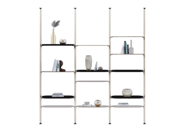 PETRA - Open wall-mounted bookcase by Paolo Castelli - view 2